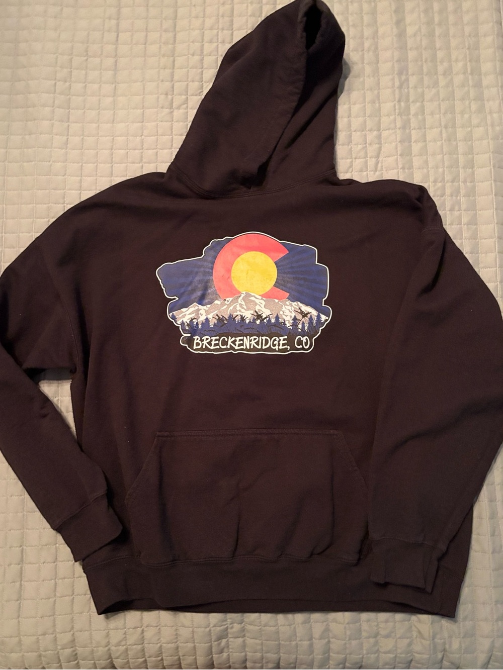 Breckenridge Colorado Black Hoodie